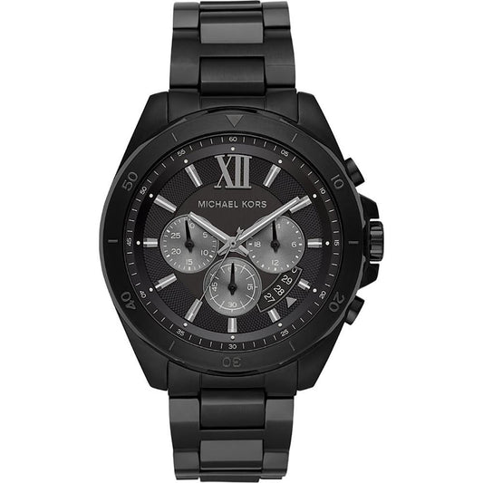 Michael Kors MK8858 - Montre Brecken Noire Surdimensionnée - Pour Homme