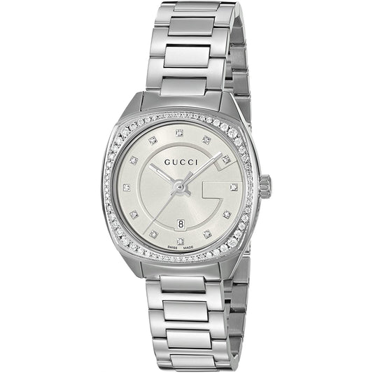 Gucci Diamant GG2570 YA142505 Montre Tendance Pour Femme