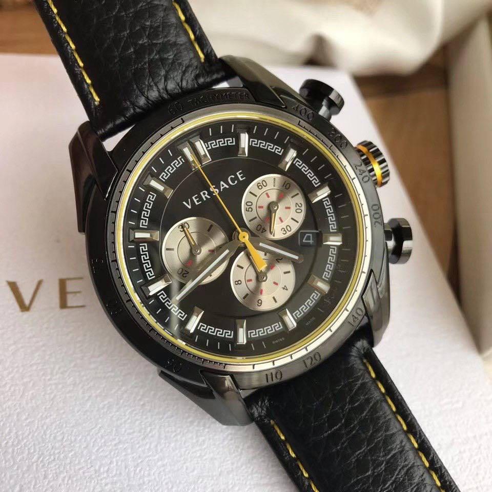 Versace VDB020014 Noir - Montre Homme